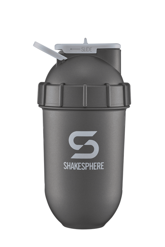 Shaker Bottle 700 ml "Tumbler View" - Gun Metal